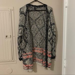 Patterned Cardigan